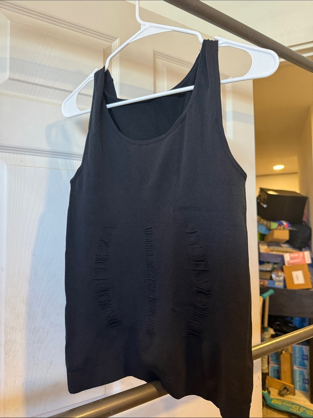 Amazon Black Men's Sleeveless Tank Top